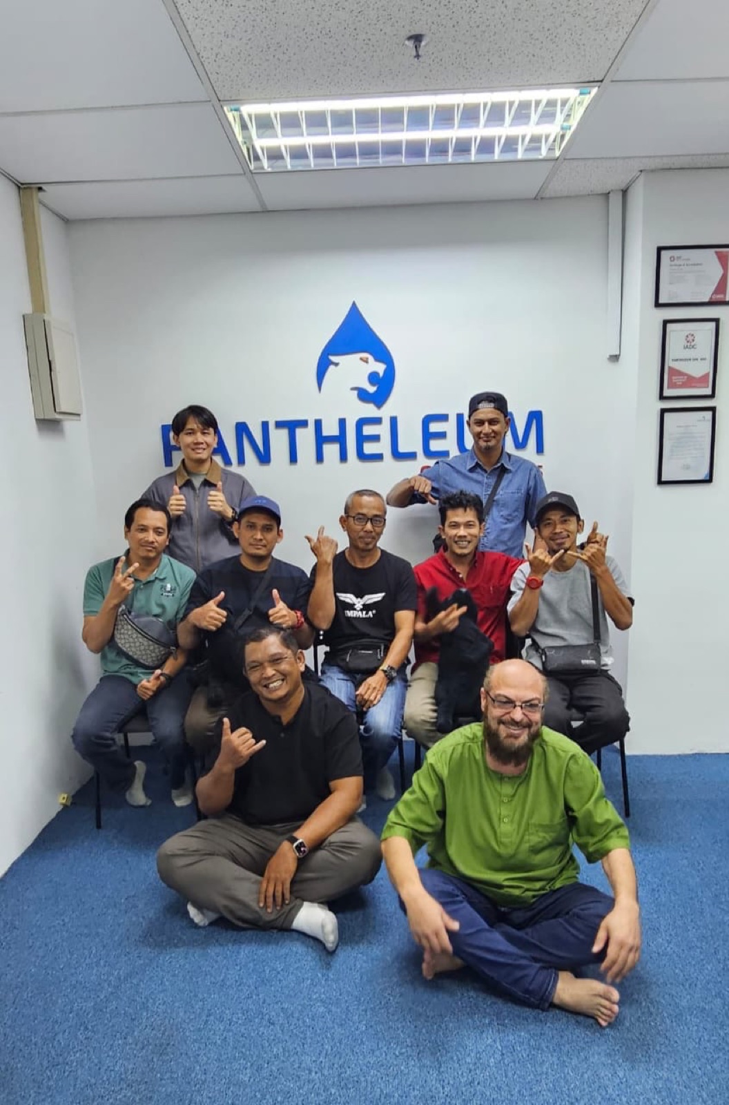 Trainees at the KL Office
