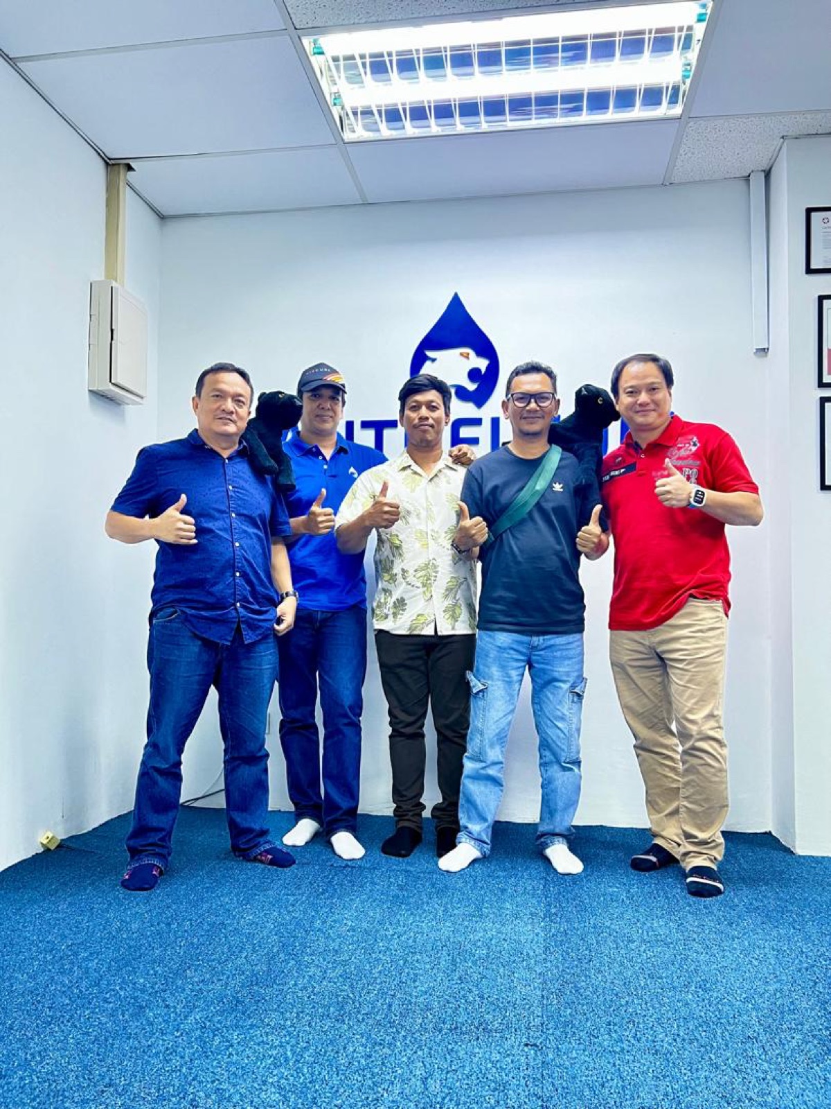 Trainees at the KL Office