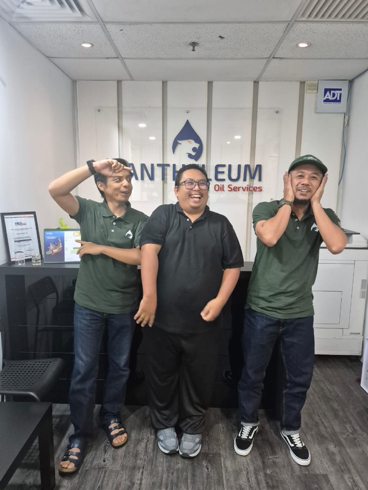 Trainees at the KL Office